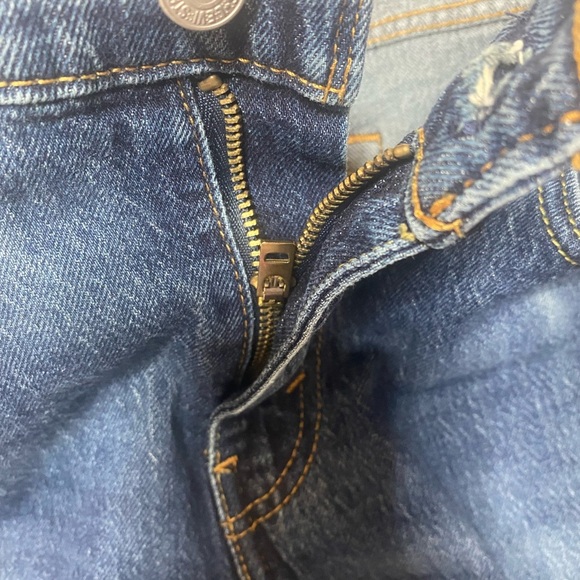 Levi's Men's Slim Jeans in Dark Blue - Picture 6 of 8